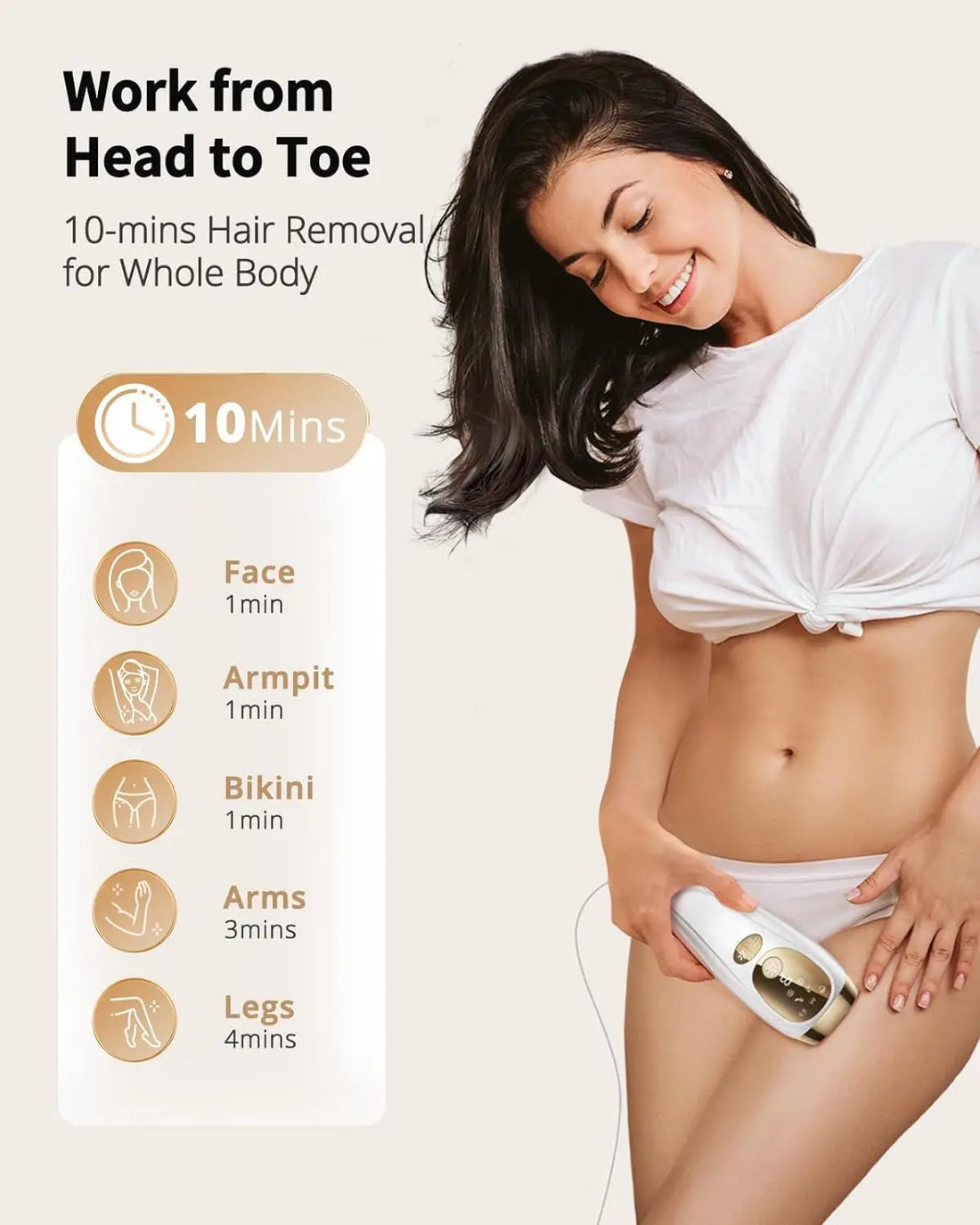 IPL Hair Removal Device